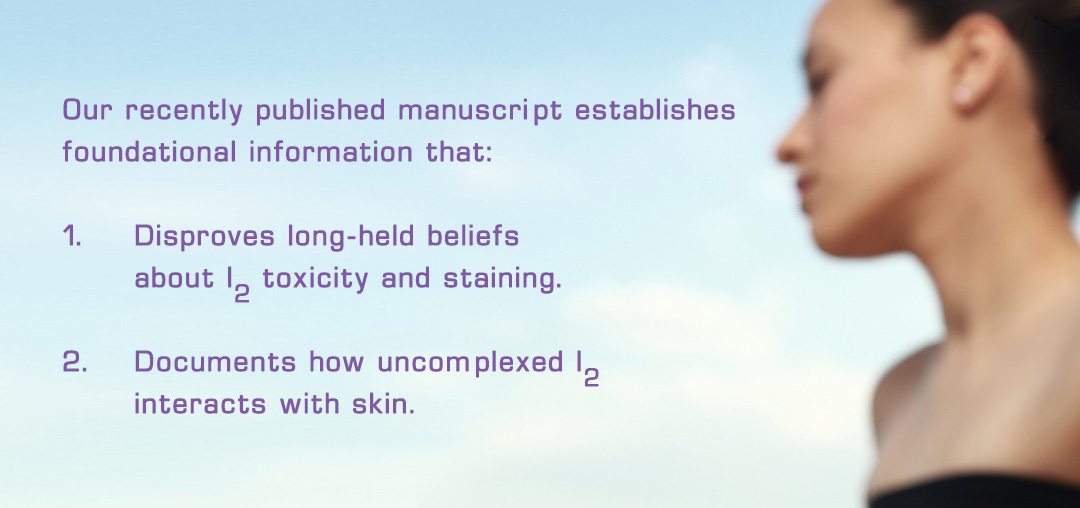 Molecular iodine is not responsible for cytotoxicity in iodophors